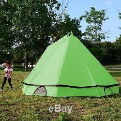 Skandika Comanche Tipi Teepee 8 Person/Man Camping Tent Large Sewn-in Floor New
