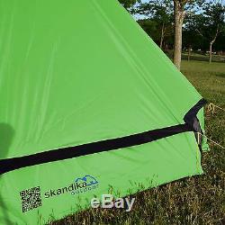 Skandika Comanche Tipi Teepee 8 Person/Man Camping Tent Large Sewn-in Floor New