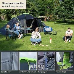 Skandika Daytona XXL Tent 6-person Green & Brown (SKA0045)