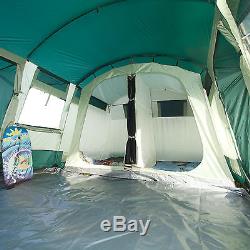 Skandika Hurricane 8 Person/Man Family Tunnel Tent Large Group 5000mm Column New