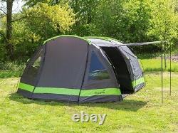 Skandika Kambo 6 Tent Tunnel 6-person in Black & Green (SKA0037)