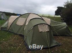 Skandika Korsika 10 Family Dome Camping Large Group Green Tent