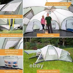 Skandika Korsika 10 Person/Man Family Dome Camping Large Group Green New