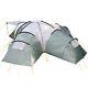 Skandika Korsika Large Spacious 10-person Family Group Camping Tent With 3 Room