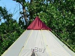Skandika Tipii 200 6 Person Tipi Teepee Large Outdoor Festival Camping Tent
