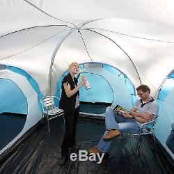 Skandika Toronto 8 Person/Man Family Camping Tent Large Canopy 2017 Model New