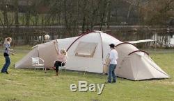 Skandika Turin 12 Person Man Family Tent Large Camping 3 Sleeping Pods