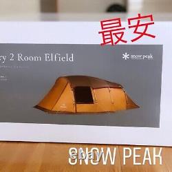 Snow Peak Entry 2 Room Elfield Tent TP-880R Camping Dome Tent TP-880R New