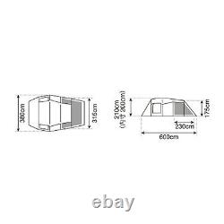 Snow Peak Entry 2 Room Elfield Tent TP-880R Camping Dome Tent TP-880R New