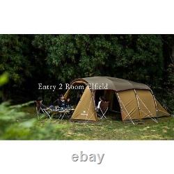 Snow Peak Entry 2 Room Elfield Tent TP-880R Camping Dome Tent TP-880R New