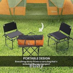 Spacious 5-6 Person Camping Tunnel Tent UV Protected Waterproof Shelter