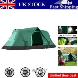 Spacious 6-Person Dome Camping Tent with 3000mm Water Resistance & UV Shielding
