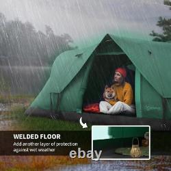 Spacious 6-Person Dome Camping Tent with 3000mm Water Resistance & UV Shielding