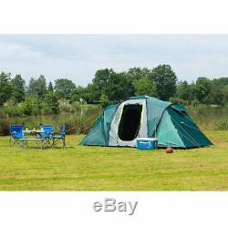 Spruce Falls 4 Person Plus Family Tent With 2 Extra Large Blackout Bedrooms