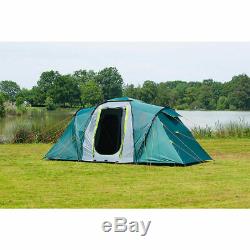 Spruce Falls 4 Person Plus Family Tent With 2 Extra Large Blackout Bedrooms
