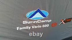 SunnCamp Family Vario 600+ Family Tunnel Tent