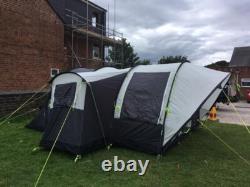 Sunncamp Family Vario 400 Platinum 4 Berth Man Person Large Camping Poled Tent