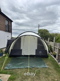Sunncamp Family Vario 400 Platinum 4 Berth Man Person Large Camping Poled Tent