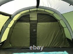 Sunncamp Invadair 600 Airbeam Tent Sleeps 6 Pitched In Mins, Excellent Condition