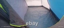 Sunncamp Shadow 800 DL 8 Berth Man Person Large Camping Poled Blue/Silver Tent
