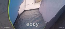 Sunncamp Shadow 800 DL 8 Berth Man Person Large Camping Poled Blue/Silver Tent