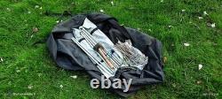 Sunncamp Shadow 800 DL 8 Berth Man Person Large Camping Poled Blue/Silver Tent