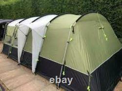 Sunncamp Super Epic 600 Poled Green Large Family 6 Man person Tent
