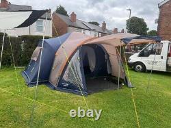 Sunncamp Tourist Plus 4 Berth Man Person Large Camping Poled Tent