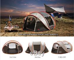 Super Automatic 5-6 People Throwing Pop Up Large Family Tent Second Open Tent