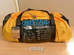 THE NORTH FACE NV21800 Geodome 4 Tent Saffron Yellow 3 Season