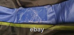 TRESPASS 6 MAN DARKENED ROOMS DOME TENT with defects Blue