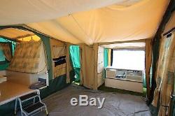 TRIGANO Trailer Tent, large extending with 2 additional awnings