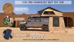 TUFF-TREK PRO-Ruggedised 1.4m Soft Top Tent +Annex Room