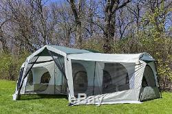 Tahoe Gear Carson 3-Season 14 Person Large Family Cabin Tent TGT-CARSON-18