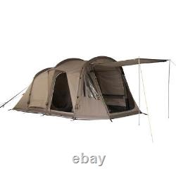 Tambu Husir 4 Person Tunnel Air Tent Family Camping Inflatable Outdoor Brown