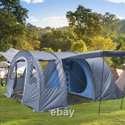 Tent 15Man Canvas Camping Family Backpacking Frame Tunnel Large Lightweight Tent