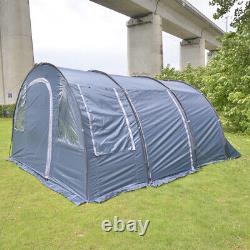 Tent 15Man Canvas Camping Family Backpacking Frame Tunnel Large Lightweight Tent