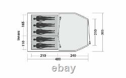 Tent, Easy Camp Tent Huntsville 500 5 Person Tent