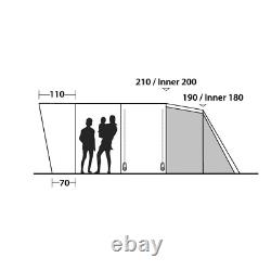 Tent, Easy Camp Tent Palmdale 600 Lux. 6 Person Tent