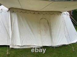 Tent Medieval Burgundian LARP Large heavy Cotton canvas 22ft x 12ft x 9ft
