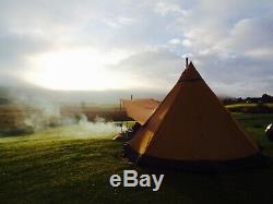 Tentipi Safir 7cp plus comfort inner and large canopy