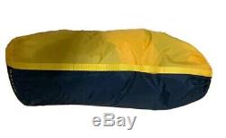 The North Face Bastion 4 Tent Black And Yellow Mountaineering Large