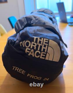 The North Face Tree Frog 24 2 Person Dome Tent Blue/Black Poles Bag 1 Door