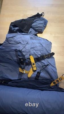 The North Face Tree Frog 24 2 Person Dome Tent Blue/Black Poles Bag 1 Door