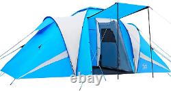 Timber Ridge Camping Tunnel Tent 4-6 Man Large Family With 2 Bedroom 4