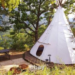 Tipi Teepee Tent Available In Various Sizes High Quality Canvas FREE POSTAGE
