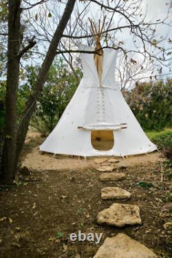 Tipi Teepee Tent Available In Various Sizes High Quality Canvas FREE POSTAGE