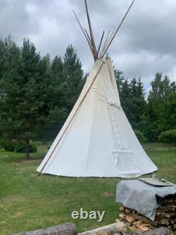 Tipi Teepee Tent Available In Various Sizes High Quality Canvas FREE POSTAGE