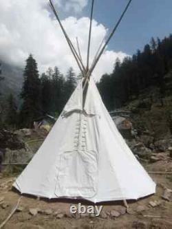 Tipi Teepee Tent Available In Various Sizes High Quality Canvas FREE POSTAGE