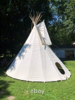 Tipi Teepee Tent Available In Various Sizes High Quality Canvas FREE POSTAGE